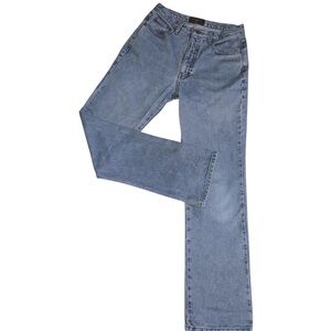 Straight Leg Bootcut Heritage Line Dungarees by American Eagle - Y2K - SZ 6L